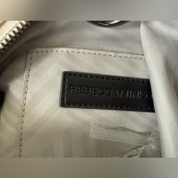 Rebecca Minkoff Julian convertible backpack in pink pebbled leather main image 5